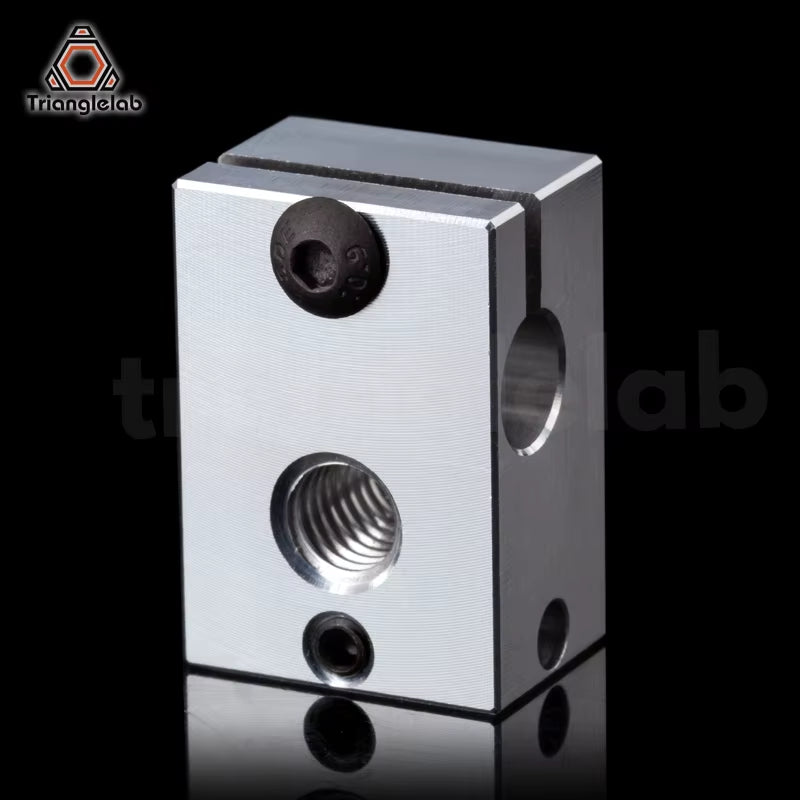 3D Printer Parts V6 Heater Block for Sensor Cartridges for V6 HOTEND Extruder for PT100 Sensor for V6 HOTEND