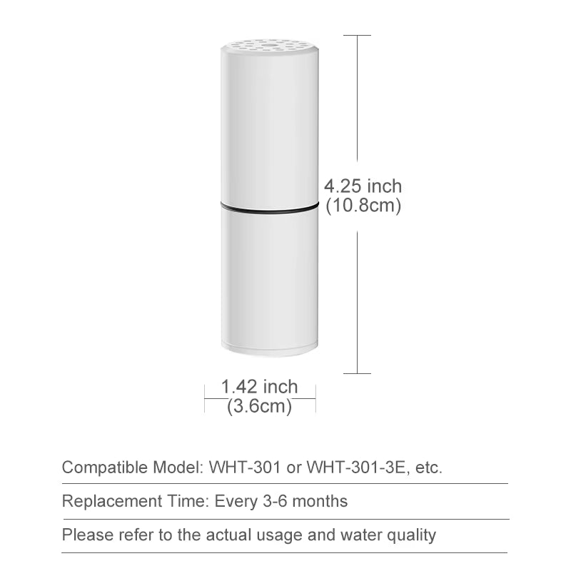 3Pcs/Lot Water Filter Cartridges for Shower Water Purifier Element Shower Filter Bathroom Accessories
