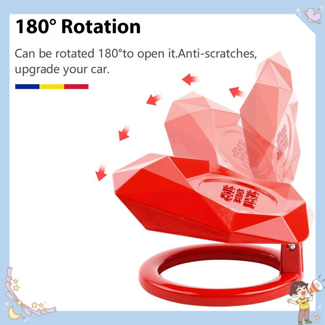 Abfg-Car Engine Start Stop Button Cover Trim Push Button Switch Interior Accessories Car Decorative Start Stop Button Caps