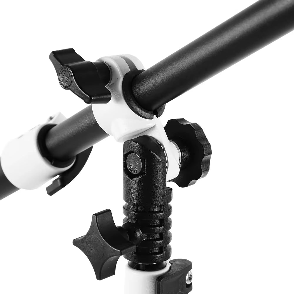 Holder Bracket AL-2 Swivel Head Reflector Disc Arm Support with Telescopic Boom Arm Top Light Sandbag for Speedlite Mini Flash