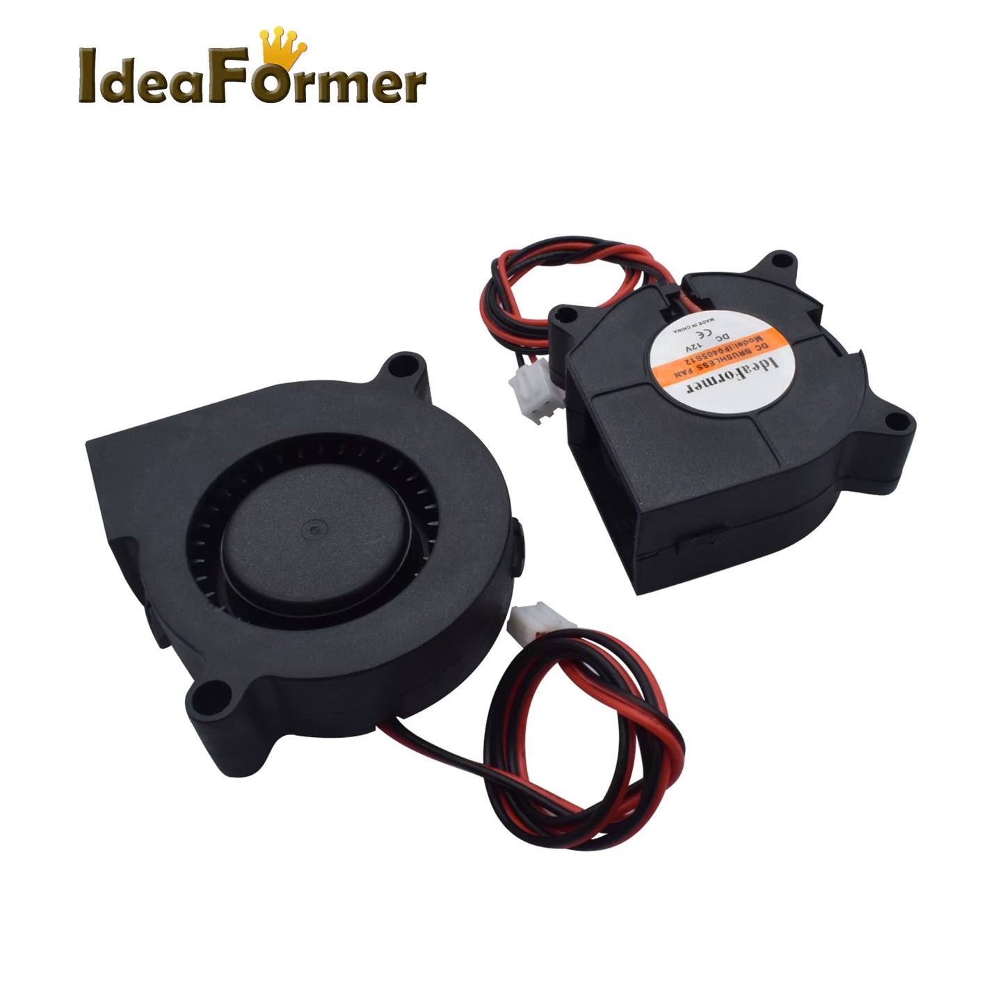 1 Pcs 4020/5015 Blower Turbo Cooling Fan Brushless DC 12V&24V 3D Printer with 2Pin Dupont Wire Cooler 30Cm Wire for J-Head
