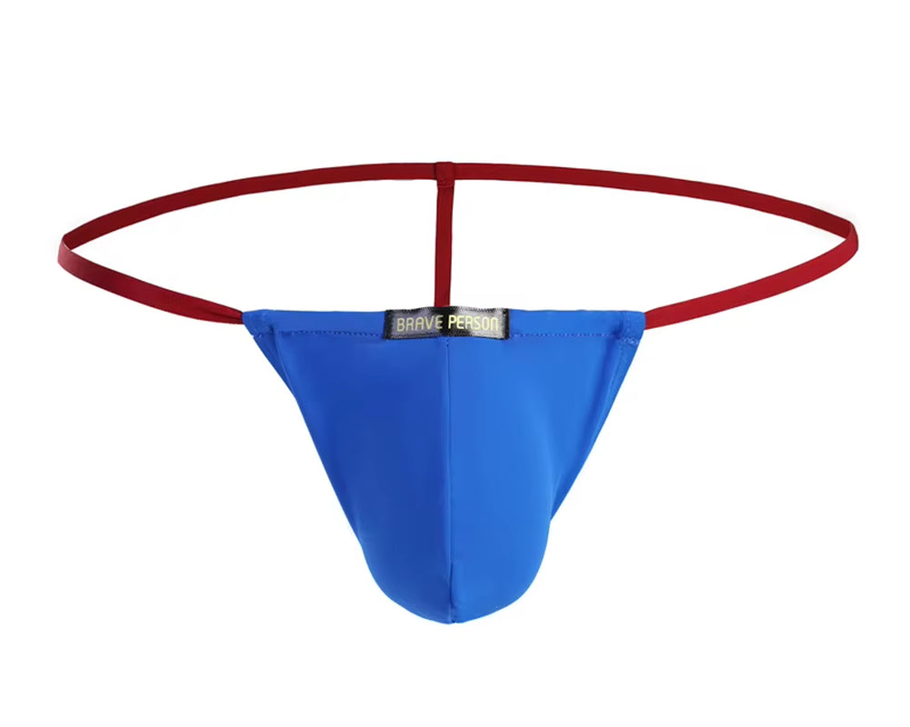 Sexy Men Underwear Gay Jockstrap Thongs Men G Strings Brand Design Fashion Sexy Low Rise Male Underpants Bikini