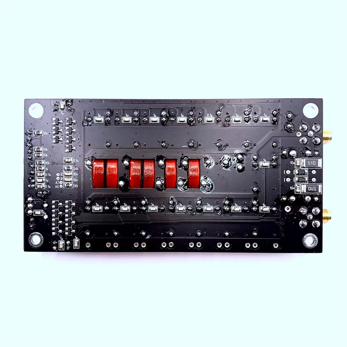 GET! Antenna Tuner Board Motherboard with Screen Finished Version DIY Antenna Kits Tester Electronic Components ATU‑100 400MA