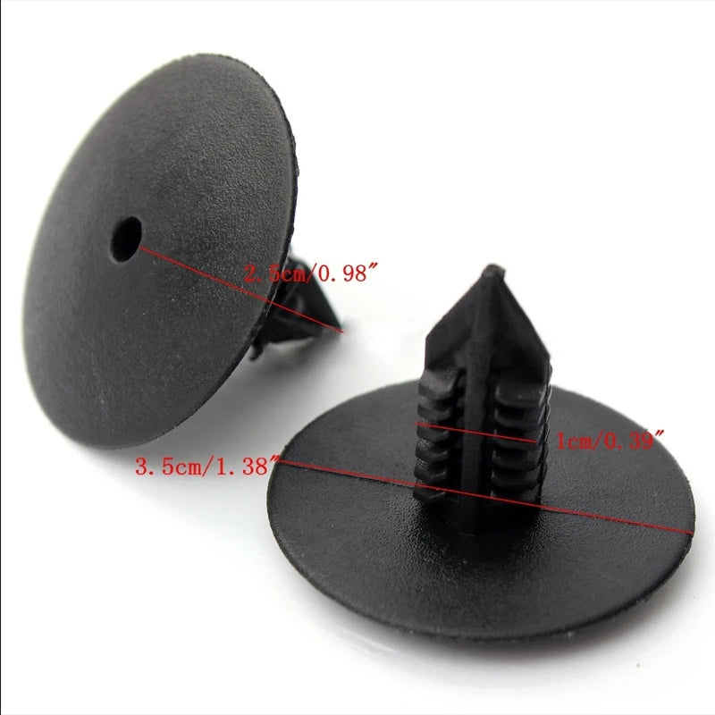 10X Wheel Arch Lining Splash Guard Trim Clips for Renault Clio MK2 Scenic Megane New Drop Shipping