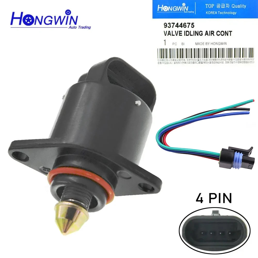 Idle Air Control Valve Wire Plug Fits Chevrolet Aveo Pontiac Wave 1.6L 04-08 OEM 93744675/17059602/AC167/96434613