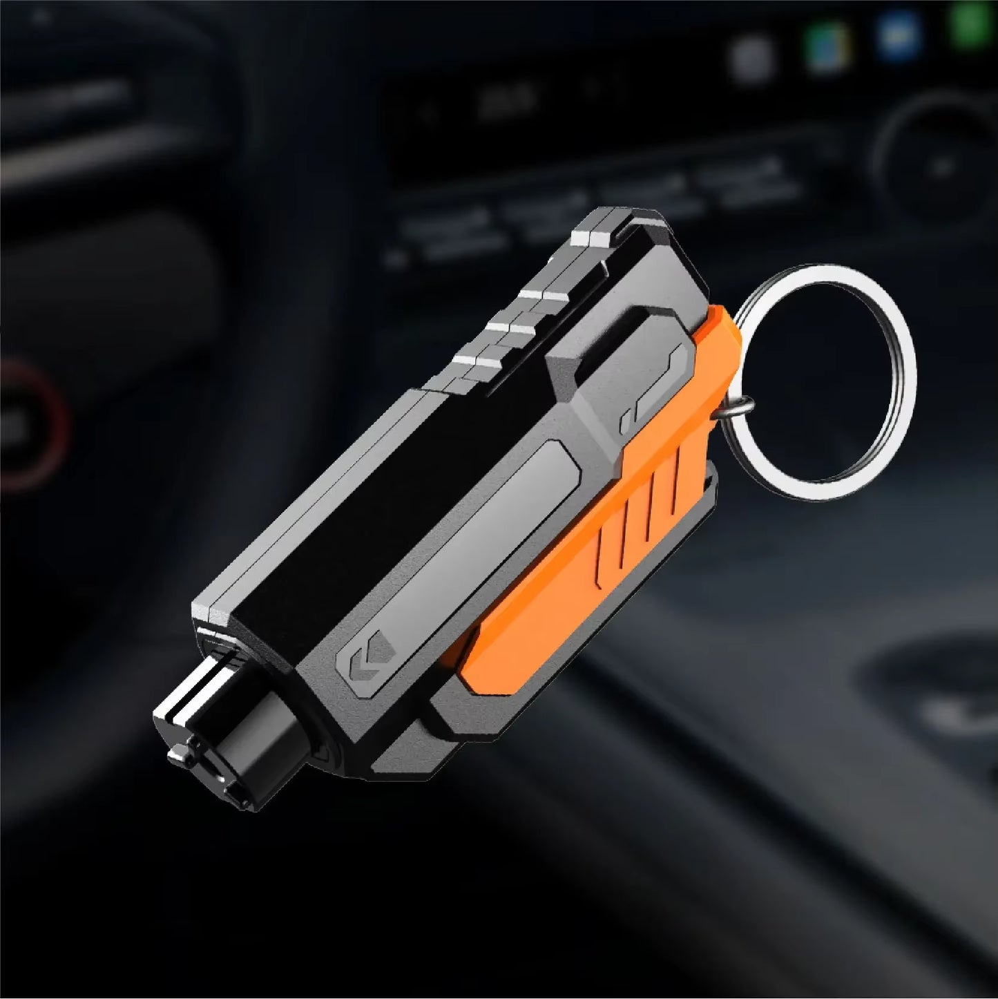 Car Safety Hammer Mini Car with a Multi-Functional Escape Hammer to Break the Glass Rescue Hammer Car Window One Second