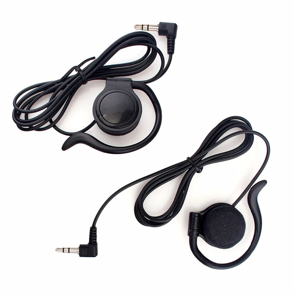 3.5Mm Wireless Headphone Wireless Tour Guide System,Single Side Earphone,Earhook for T131,T131S,T130P,TT116,TT125,TT122