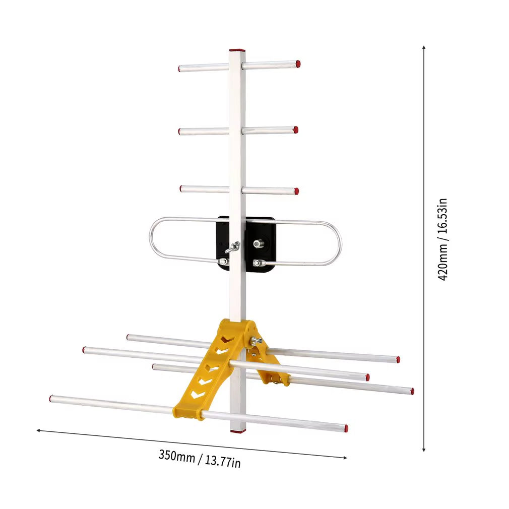 LAN-HD8E TV Antenna HD Digital TV Program Receiver for DVBT2 HDTV ISDBT ATSC High Gain Strong Signal Outdoor TV Antenna