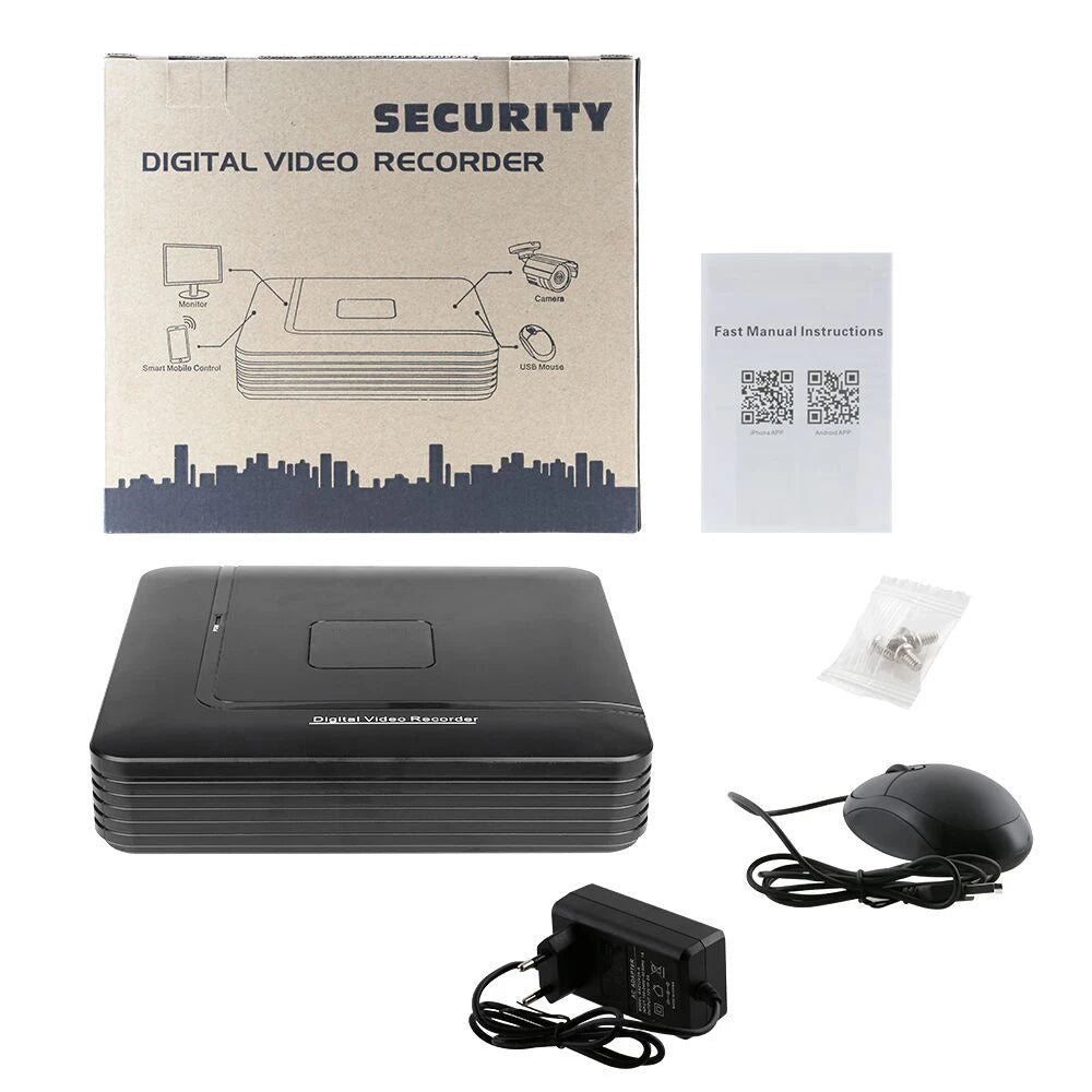 H.265+ Mini CCTV NVR 16CH Full HD 8MP 4K/5M/4M/3M/1080P Video Recorder Motion Detect P2P for IP Camera Security System