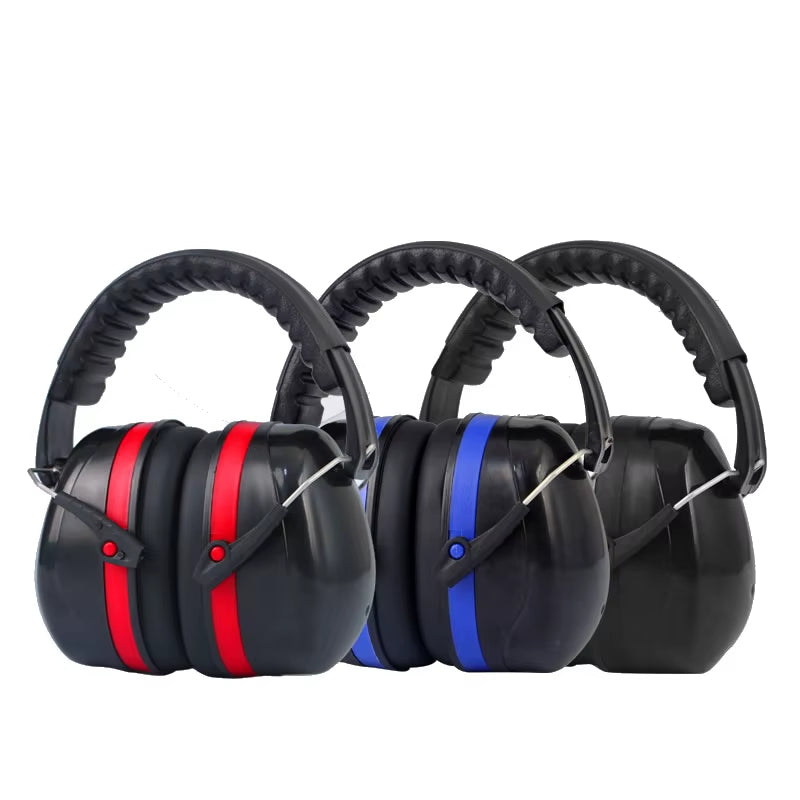 Anti-Noise Head Earmuffs Foldable Ear Protector Snr-35Db for Kids/Adults Study Sleeping Work Shooting Hearing Safe Protection