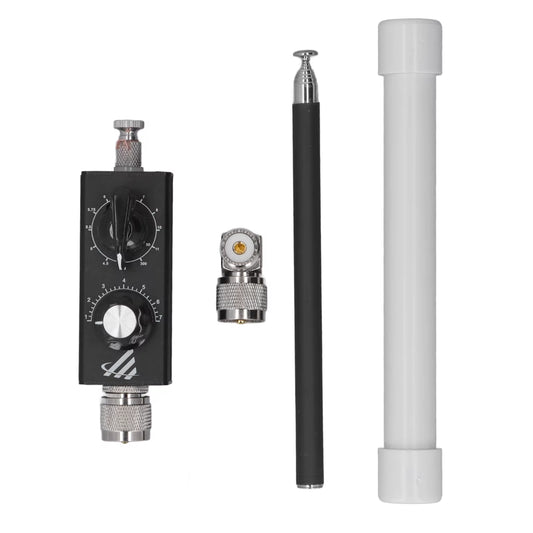 Full Band Tuned Antenna QRP HF Antenna QRP Shortwave Antenna HF Full Band Tuned FM Aviation UV for Reception