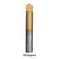 1Pc 6Mm Shank Titanium Coated Key Cutting Machine End Milling Cutter 1/1.5/2.0/2.5/3.0/4.0/5.0Mm Vertical Key Machine