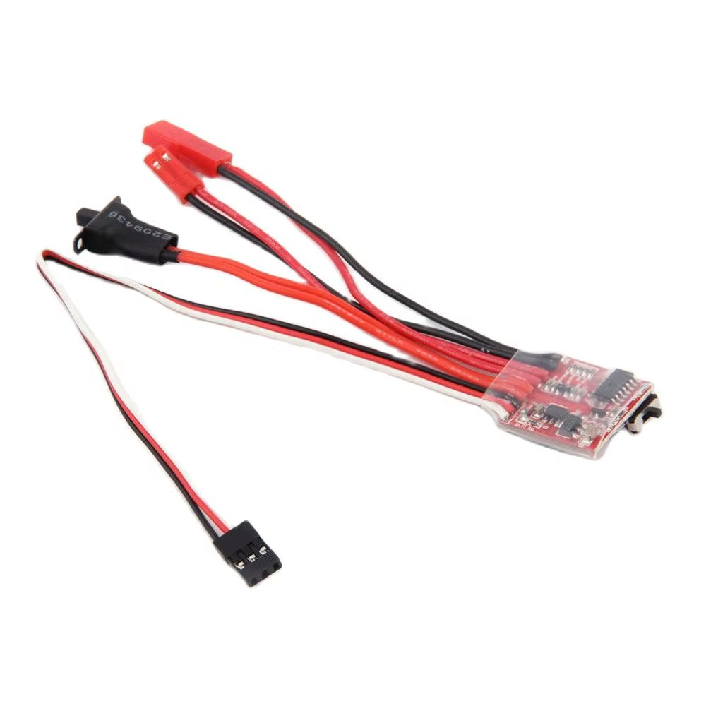 RC ESC 20A Brush Motor Speed Controller W/ Brake for RC Car Boat Tank 1/24 RC Crawler Axial SCX24 AXI90081 AXI00001 AXI00002