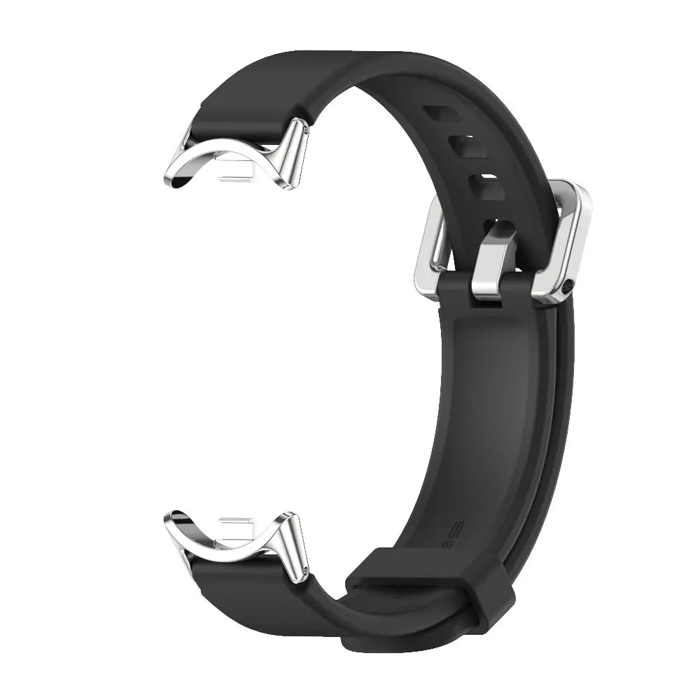 Strap for Mi Band 10 9 8 7 6 5 4 3 Bracelet Silicone Wristband for Xiaomi Mi Band 8 Metal Strap for Mi Band 7 Watchband Leather