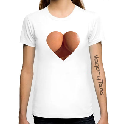 Women Summer Cool Tops Casual 3D Boobs Print and Short Sleeve O-Neck T-Shirt Big Boobs Sexy Breast Design Print T Shirt