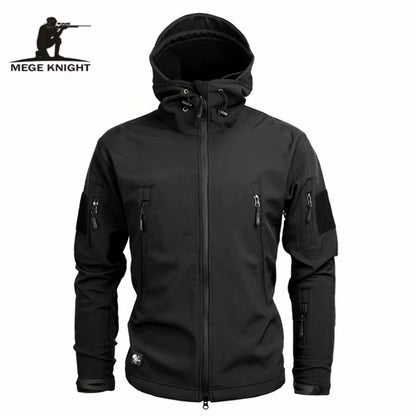 Mege Brand Clothing Autumn Men'S Military Camouflage Fleece Jacket Army Tactical Clothing Male Camouflage Windbreakers