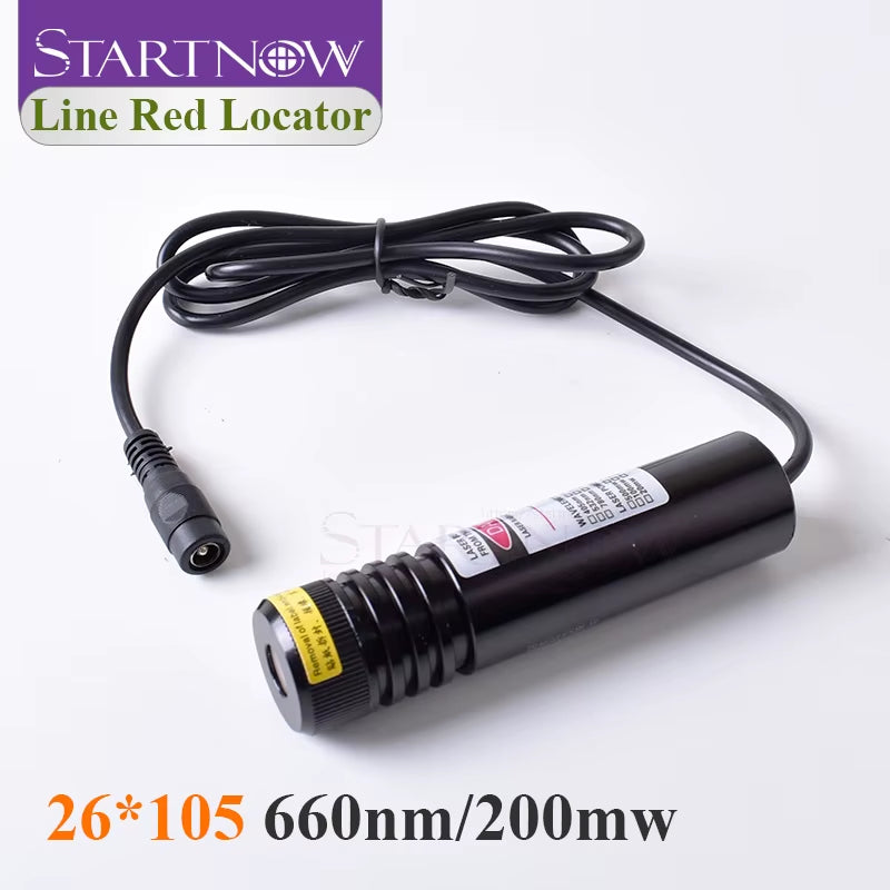 Line Red Locator 635Nm Infrared Adjustable Laser Module Locator Red Laser Line Positioning for Woodworking Stone Cutting Machine
