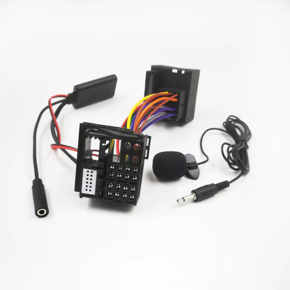 RCD310 RCD510 RNS510 Car Radio Audio Music Device Bluetooth 5.0 Handsfree Aux Adapter Harness Wire for Volkswagen Skoda