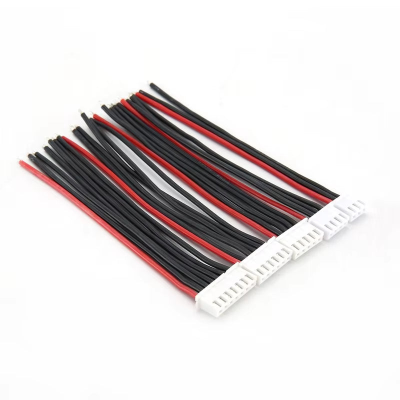 5Pcs / Lot 2S 3S 4S 5S 6S Lipo Battery Balance Charger Plug Line/Wire/Connector 22AWG 100Mm JST-XH Balancer Cable Good Quality