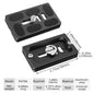 Universal Aluminum Alloy Quick Release Plate Tripod Mount Adapter with 1/4 Screw for Benro Arca Swiss Ball Head and Camera
