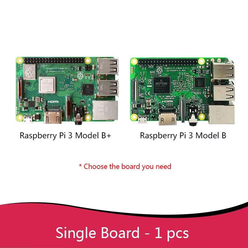 Original Raspberry Pi 3 Model B /3B+ plus BCM2837 1.2G ,Raspberry Pi 3 B+ with 2.4G & 5G WIFI 4.2 BT and Poe