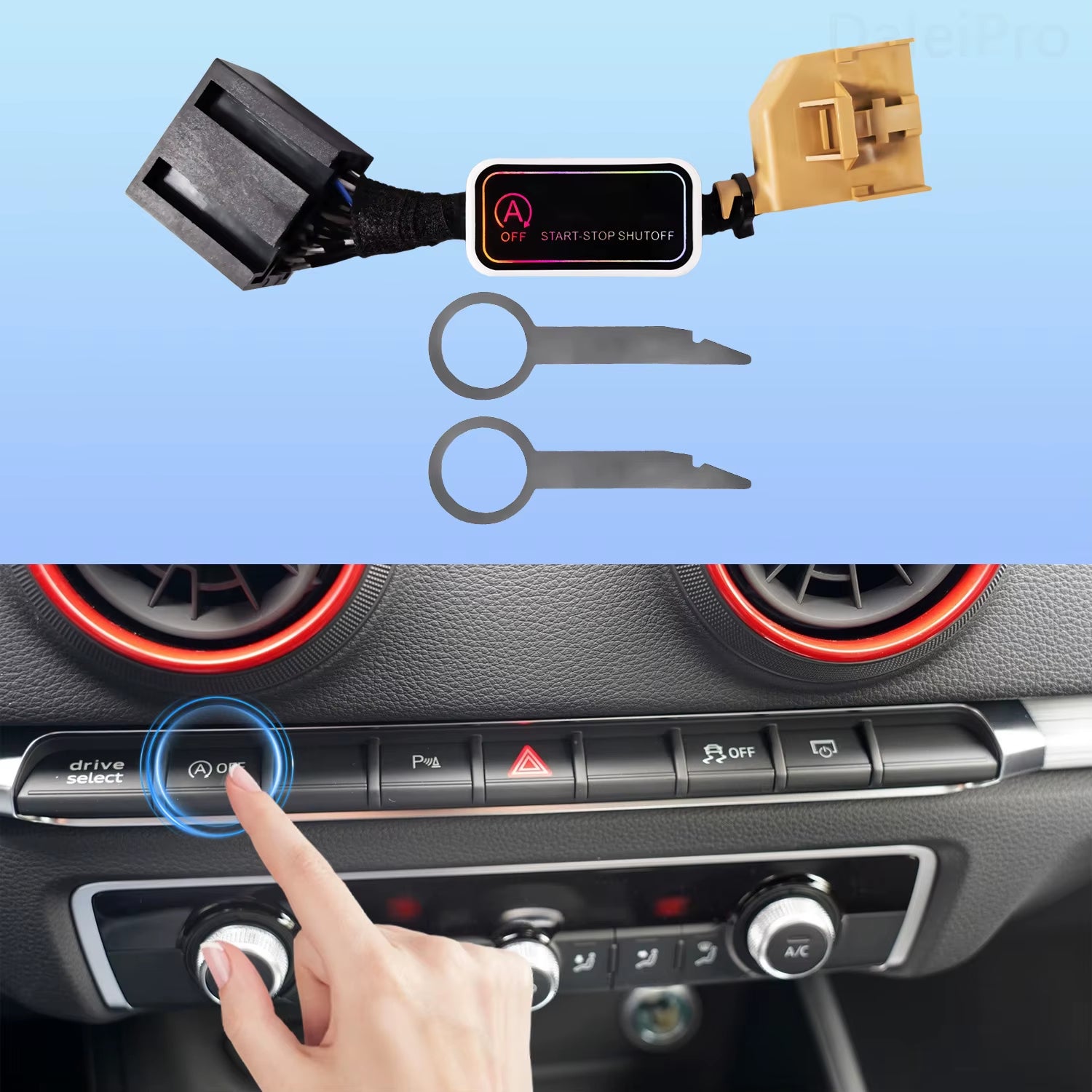 Auto Start Stop Disabler for Audi A3 2013-2019 2020 Car Automatic Stop Start Engine System off Device Control Sensor Plug Stop