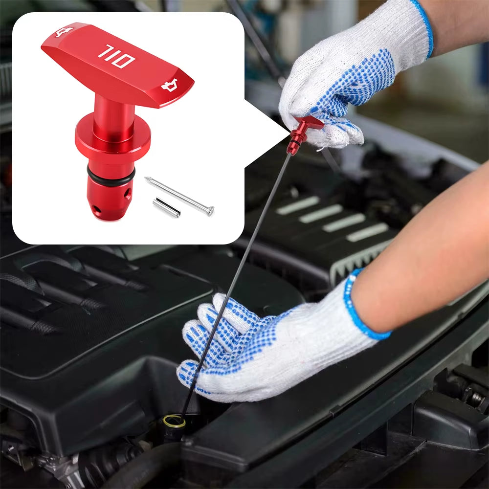 Car Oil Dipstick Pull Handle for SEAT Altea Toledo MK1 MK2 Ibiza Cupra Leon Cupra for Skoda Fabia Rapid