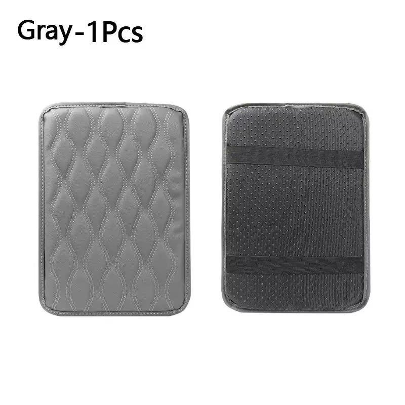 Car Central Armrest Leather Pad Auto Center Console Arm Rest Non-Slip Cover Mats Waterproof Protector Car Interior Accessories