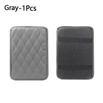 Car Central Armrest Leather Pad Auto Center Console Arm Rest Non-Slip Cover Mats Waterproof Protector Car Interior Accessories