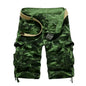 Camouflage Loose Cargo Shorts Men 2025 Summer Military Camo Short Pants Homme Cargo Shorts US Size