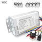 DC 12V-60V 70A 4000W DC Durable Motor PWM Speed ​​Regulator Brushed Controller for Electric Scooter Bicycle Portable Alternative