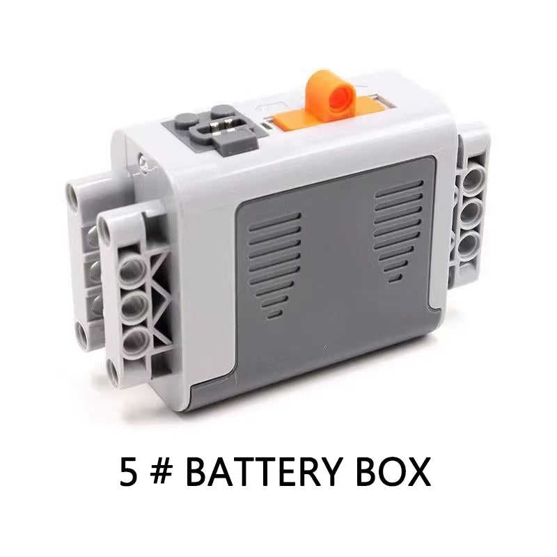 Technical Motor Power Functions Parts IR Speed APP Remote Control Battery Box Servo Light Receiver PF Car Building Blocks Bricks