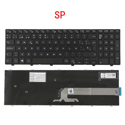 US/UK/SP Keyboard for Dell Inspiron 15 3000 5000 3541 3542 3543 5542 3550 3560 3551 3552 3559 3565 3567 3558 5545 5547 5566 5748