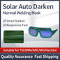 Solar Auto Darkening Eyes Mask True Color Welding Helmet Welding Mask Eyeshade/Patch/Eyes Goggles for Welder Eyes Glasses