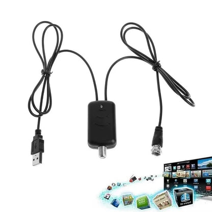 1 Pcs Digital TV Antenna Amplifier Signal Enhancer 4K UHD High-Definition TV Antenna Signal Receiver TV Antenna Signal Enhancer