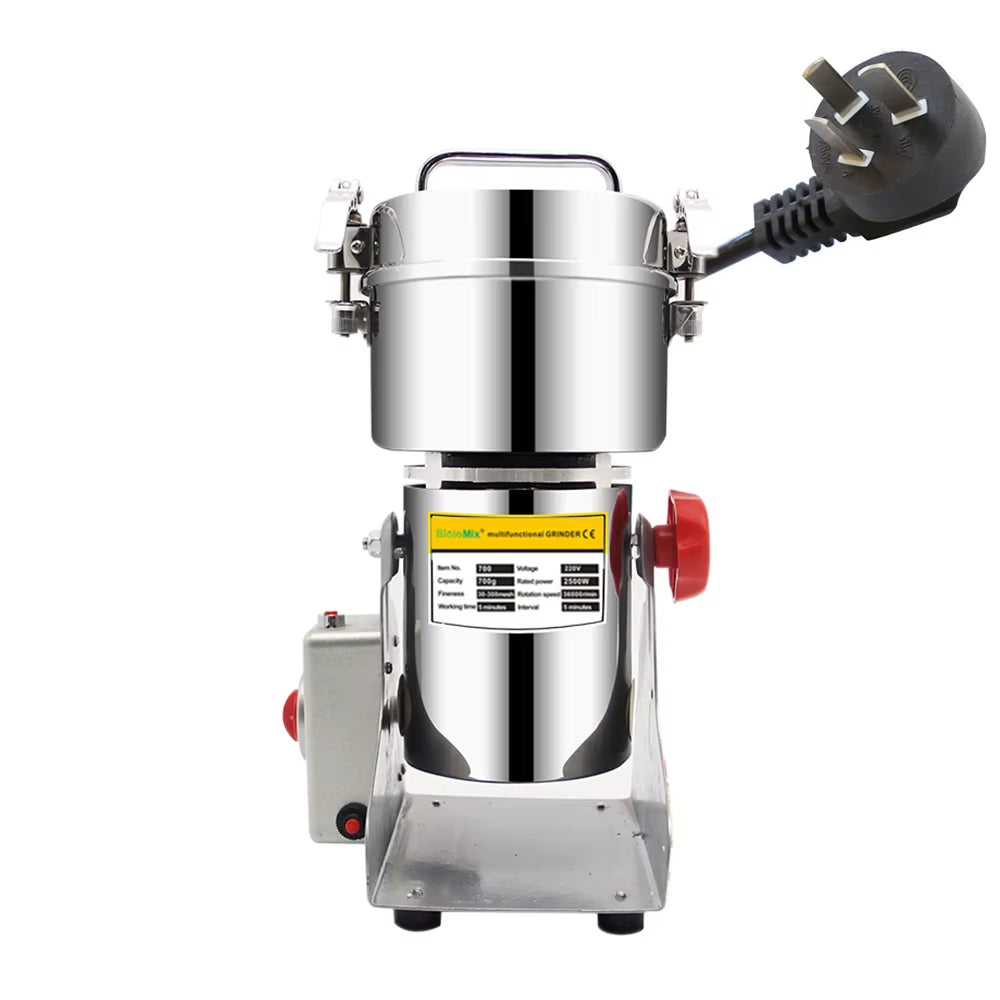 800G 700G Grains Spices Herbals Cereals Coffee Dry Food Grinder Mill Grinding Machine Gristmill Flour Powder Crusher