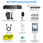 5MP 3MP 8CH POE NVR Video Audio Record ONVIF CCTV IP Security Surveillance Camera System Kit Set Outdoor House Waterproof