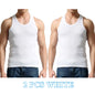 Tank Tops Men 100% Cotton Solid Vest Male Breathable Sleeveless Tops Slim Casual Gym Running Comfortable Undershirt Mens Gift