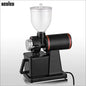 Electric Coffee Grinder 600N Coffee Mill Machine Coffee Bean Grinder Machine Flat Burrs Grinding Machine 100W Red/Black