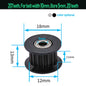 GT2 Idler Timing Pulley 16-Tooth 20-Teeth with 3Mm or 5Mm Bore with Bearings for 3D Printer Parts Timing Belt 6Mm 10Mm