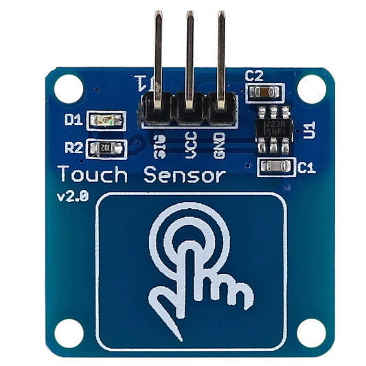 Touch Sensor Touch Switch Module TTP223B Digital Capacitive Touch Module Increase the Filter Circuit More Stable for Arduino