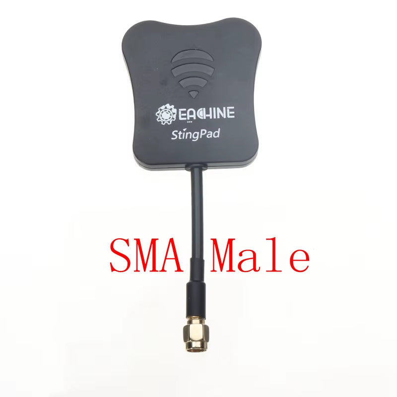 Stingpad 5.8G 16Dbi High Gain Flat Panel FPV Antenna SMA/RP-SMA for Receiver RC Drones Quadcopter Spare Part