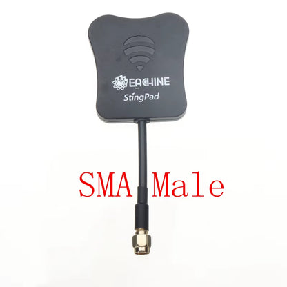 Stingpad 5.8G 16Dbi High Gain Flat Panel FPV Antenna SMA/RP-SMA for Receiver RC Drones Quadcopter Spare Part