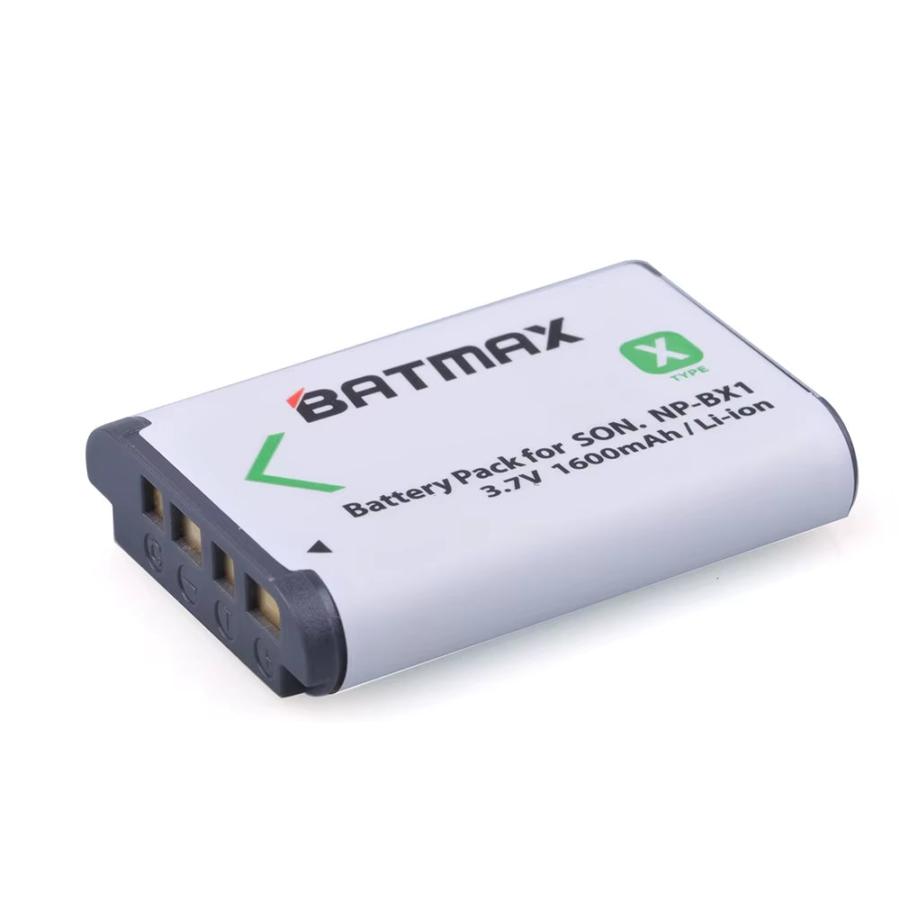 NP-BX1 Np Bx1 Battery + 3 Slots LCD Charger for Sony DSC-RX100 DSC-WX500 IV HX300 WX300 HDR-AS15 X3000R MV1 AS30V HDR-AS300
