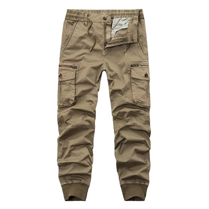 Mens Camouflage Tactical Cargo Pants Men Joggers Boost Military Casual Cotton Pants Hip Hop Ribbon Male Army Trousers 38