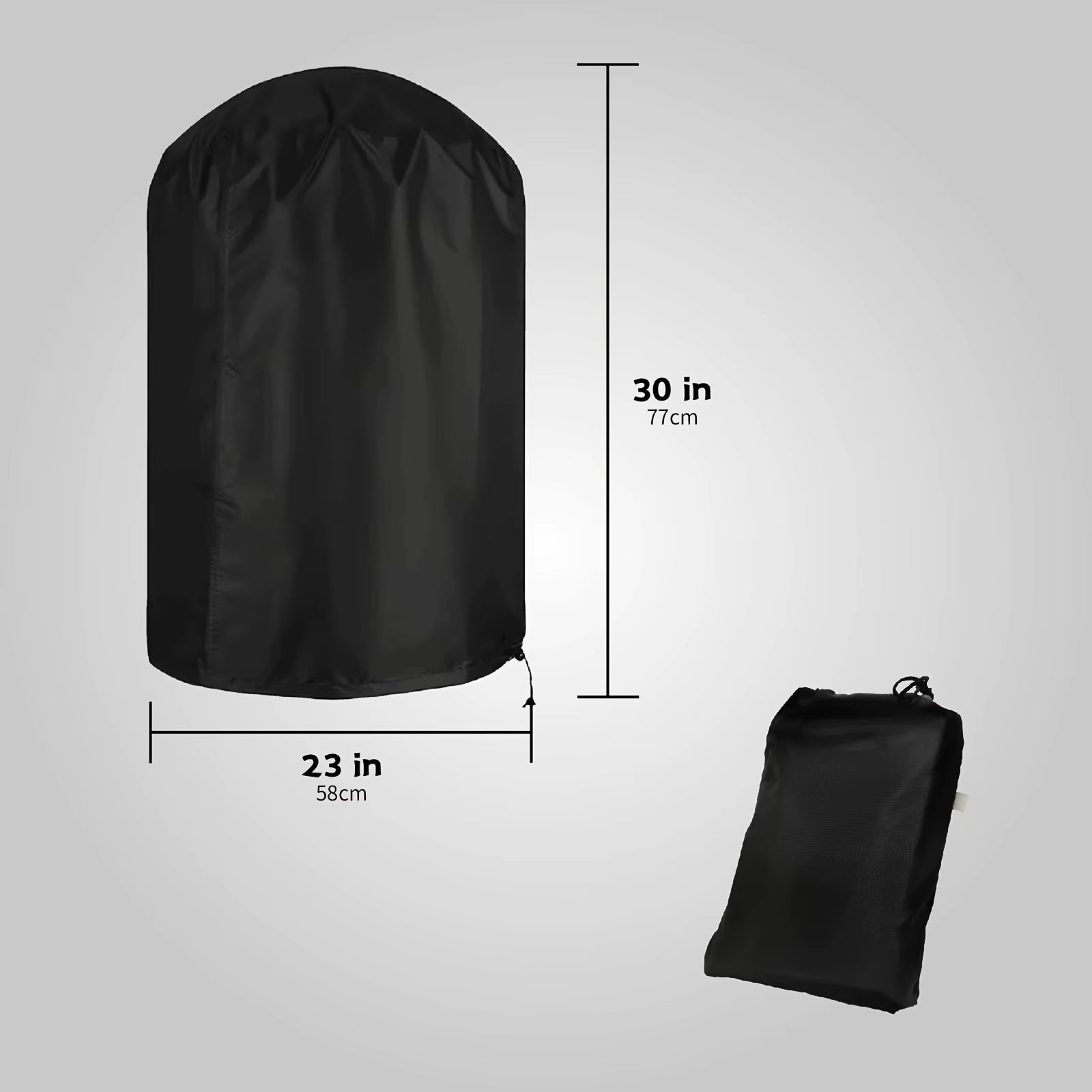 Multiple Size Grill Cover, Heavy Duty Waterproof Barbecue Gas Grill Cover, Black, Heat Resistant, Stain Resistant, Waterproof