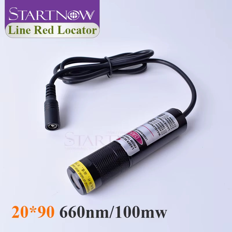 Line Red Locator 635Nm Infrared Adjustable Laser Module Locator Red Laser Line Positioning for Woodworking Stone Cutting Machine