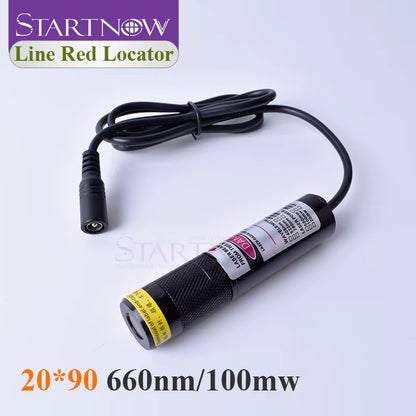 Line Red Locator 635Nm Infrared Adjustable Laser Module Locator Red Laser Line Positioning for Woodworking Stone Cutting Machine