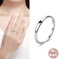 Hot Sale 100% 925 Sterling Silver Styles Stackable Ring Party Finger Wedding Rings for Women Original Fashion Jewelry Gift