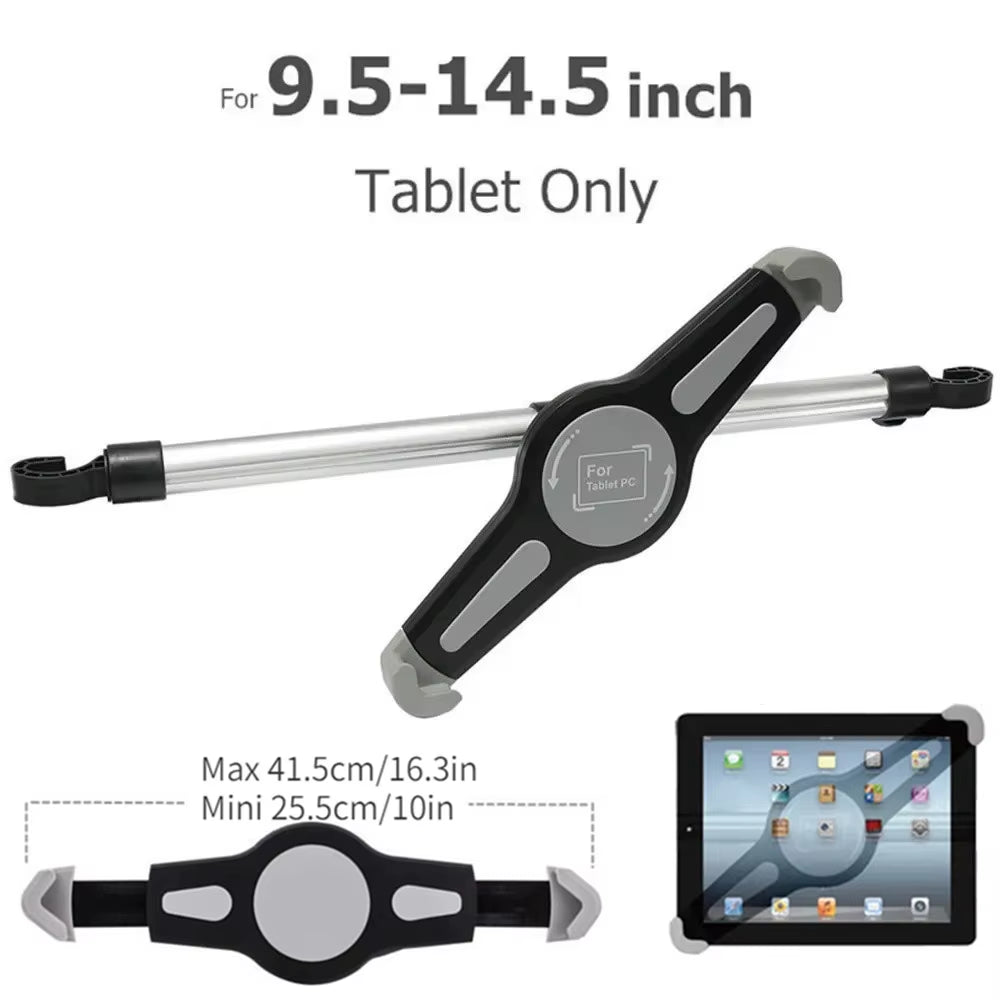 Tablet Holder for Tablet PC Car Back Seat Headrest Mounting Holder Tablet Universal 7-15'' for Ipad Xiaomi Samsung Clip Mount